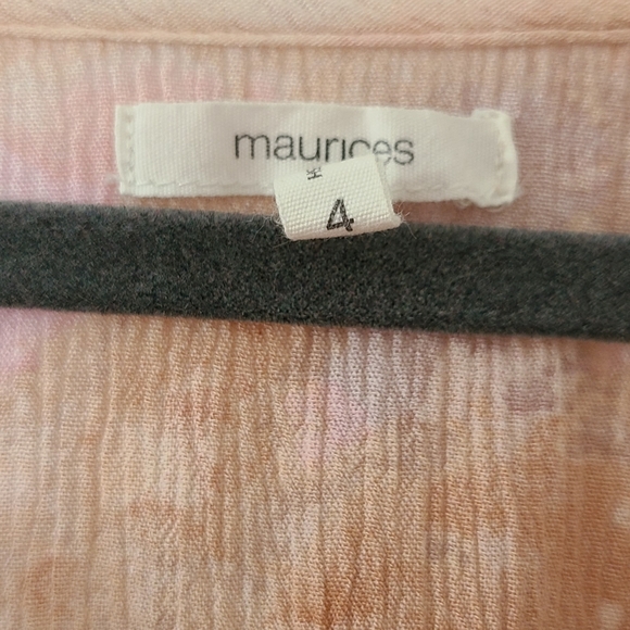 Tie dye gauze peasant flowy top - Picture 4 of 5